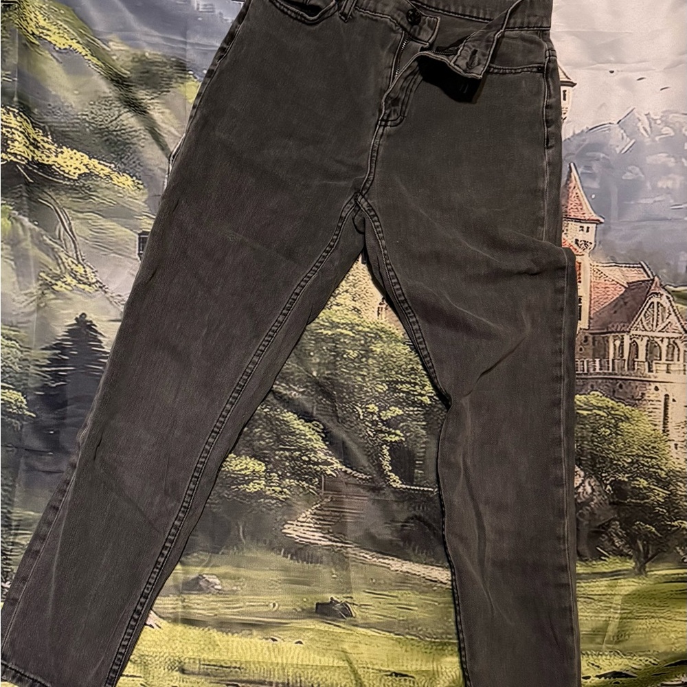 BDG Washed Charcoal High-Rise Jeans